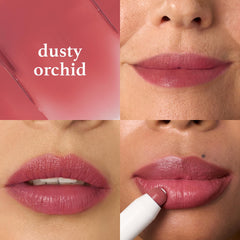 Julep bálsamo-tinte ofrece cobertura completa con brillo suave para look diario.