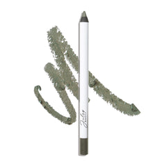 Lápiz Julep verde cristal marino mate desliza suave para delineado preciso