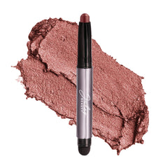 Sombra 101 de Julep crema-polvo rojo vino con brillo duradero.