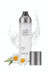 Bruma ultrafina de Jung Saem Mool fija el maquillaje con brillo suave.