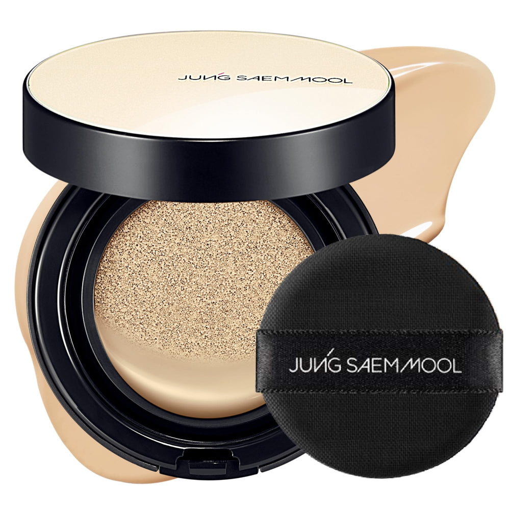Jung Saem Mool Essential Skin Nuder Cushion compact for effortless buildable coverage.