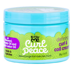 Just For Me Curl Peace, bote de crema definidora para rizos definidos y ligeros.