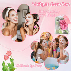 Jutqut spa party facial masks refresh and brighten skin