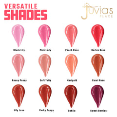 Juvia's Place Blushed Liquid Blush BlushLily ofrece tonos versátiles para piel.