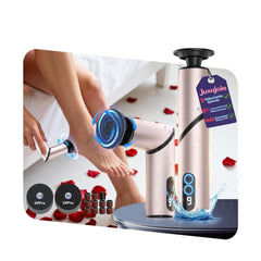 Removedor de callos Juxujoin 5 en 1 para pies, diseño compacto y ergonómico.
