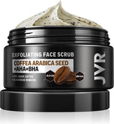 JVR exfoliante cafe rostro - aplicar para limpiar poros y suavizar la piel
