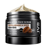 JVR exfoliante facial botella frontal para limpieza profunda de poros