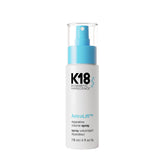 K18 AstroLift: bouteille de spray volume, démontrant une application facile et efficace.