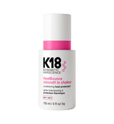 K18 HeatBounce botella: protección térmica y acabado suave para todo tipo de cabello.