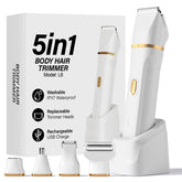Kabowa bikini trimmer con cabezal facial para piel suave sin tirones