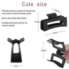 Pinza mediana de 2 pulgadas de Kacmagic para cabello fino.