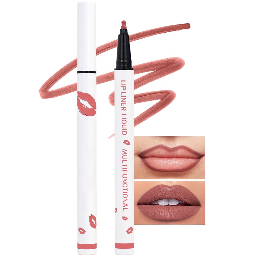 Kaely Beige lapiz-labial-liquido con aplicador preciso para una aplicación controlada.