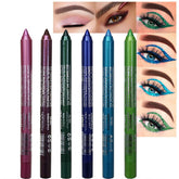 Kaely, conjunto de delineadores de gel con purpurina, seis colores para resultados variados