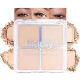 Kaely Vanilla Nude Beige Mate: paleta de sombras para un look suave y duradero.