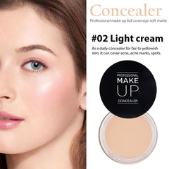 Kaely Pot Iluminador de ojeras 02 crema clara, ilumina y suaviza sombras visibles.