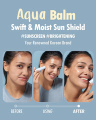 KAHI Aqua Balm Stick textura ligera para aplicación suave y sin grasa.