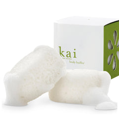 Kai Body Buffer: dos unidades para exfoliar y limpiar con facilidad.