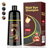 KAISASA Champú Tinte 3 en 1 con argán: envase destacado para color y nutrición del cabello.