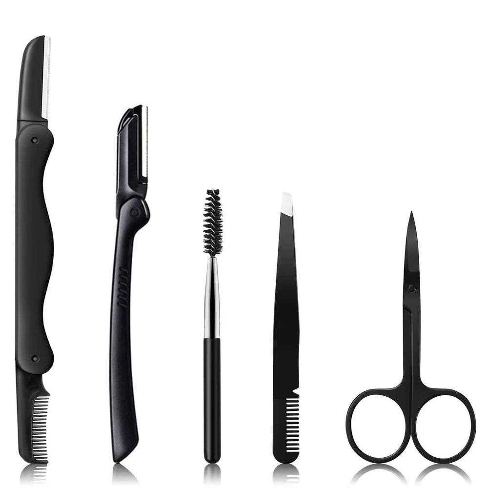 KAJUDA kit de cejas 5 en 1 frente: precisión y versatilidad en una sola vista.