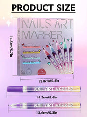 Kalolary dibujo líneas y puntos para uñas con acabados nítidos