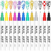 Kalolary set de 12 colores para uñas, ideal para crear diseños vibrantes en casa