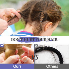 KANPRINCESS uso para coletas y trenzas seguras con claridad.