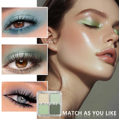 K'APEINE Muestras de 4 colores verdes para probar looks versátiles.