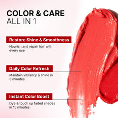 Karseell Acondicionador depositante de color, cabello húmedo y tacto suave con color vibrante.