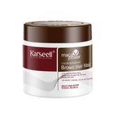 Karseell conditionneur déposé couleur brun – flacon prêt à rafraîchir la teinte.