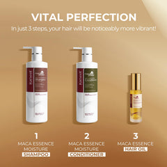 Karseell Détail argan-macadamia met en évidence les actifs nourrissants.