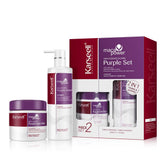 Karseell Maca Power Purple Mask – bouteille, revitalise les cheveux blond et atténue les reflets jaunis