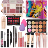 KAVCENT all-in-one makeup kit palette for versatile day-to-night looks.