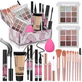KAVCENT conjunto maquillaje adolescentes: paleta de sombras para looks versátiles y modernos.