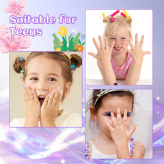 Kawyehu diseños divertidos para niñas, estilo encantador en cada uña.