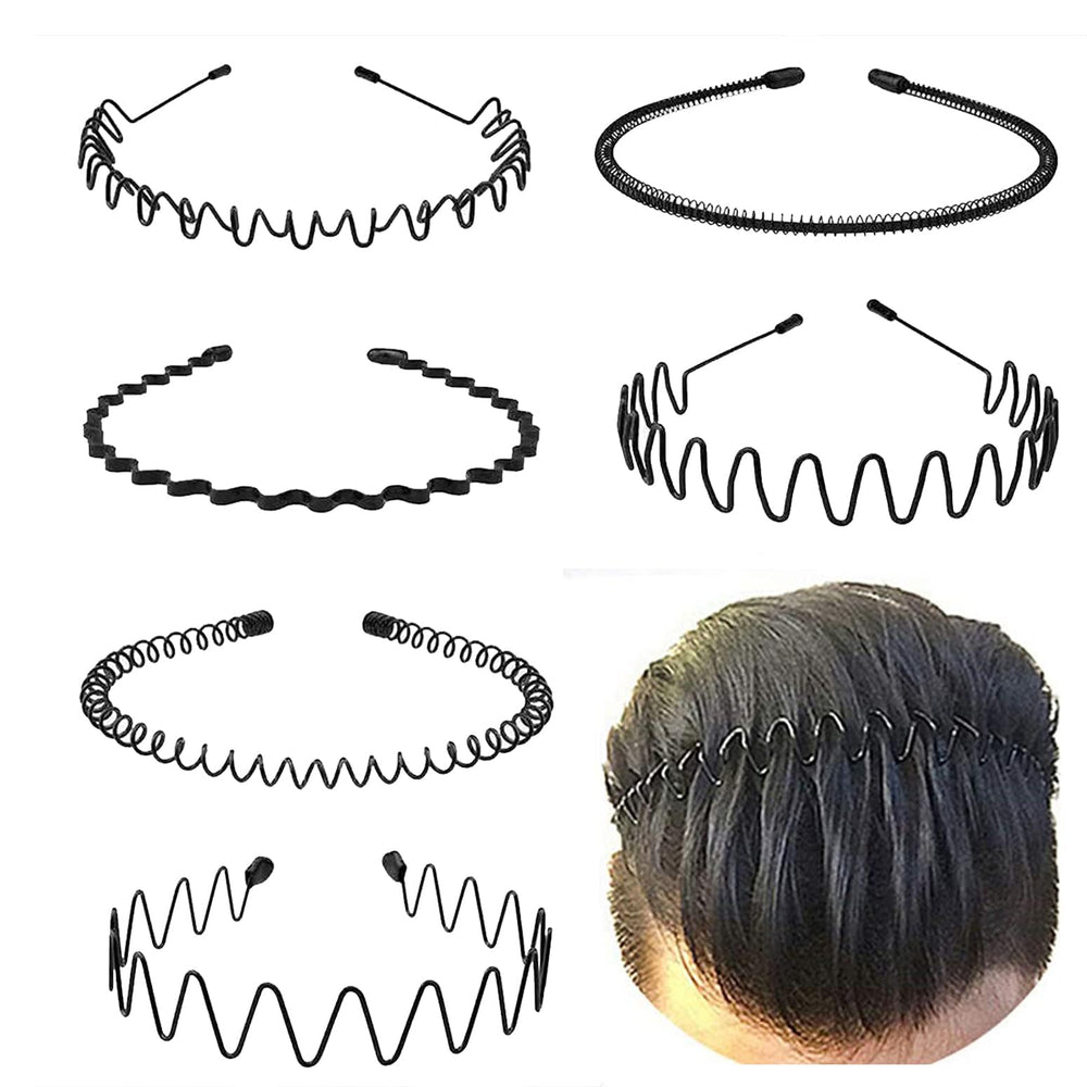 KELUBATU bandas metálicas para cabello: seis unidades para uso diario.