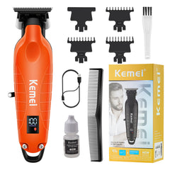 KEMEI 2293 con guía de 1 mm para acabados precisos.