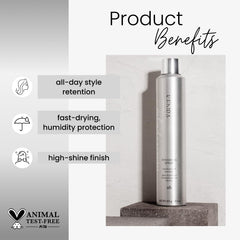 Kenra Platinum Finishing Spray 26 two-pack on display emphasizing convenience and value.