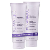Keranique shampoo volumizing bottle boosts volume for fine, thinning hair