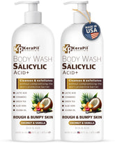 KERAPIL gel exfoliante corporal en bote para piel suave y uniforme.
