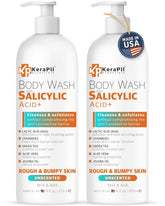 KERAPIL lave-corps à l'acide salicylique pour une peau nette.