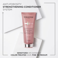 Ingrediente: aminoácidos y Centella Asiática, Kerastase Chroma Absolu Cica mantiene el color vibrante.