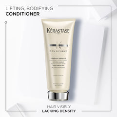 Kerastase Densifique Densité Acondicionador: textura cremosa para un deslizamiento suave.