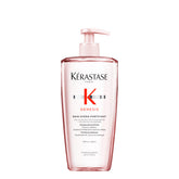 KÉRASTASE Genesis Hydra-Fortifiant en botella recargable para cuidado sostenible del cabello.
