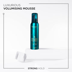 Kerastase Mousse Bouffante, textura ligera que añade cuerpo sin peso.
