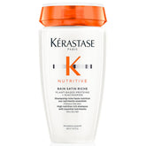 KÉRASTASE Nutritive Bain Satin Riche: botella del champú para cabello muy seco y suave