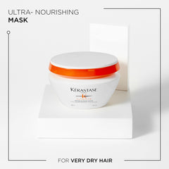 Kérastase Masquintense Riche textura cremosa facilita desenredar y deslizar el cepillo.