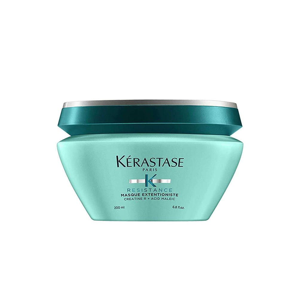 Kerastase Resistance Extentioniste mascarilla en bote fortalece la hebra y reduce la rotura.