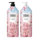 Kerasys champú flor de cerezo en botella con fragancia duradera para el cabello