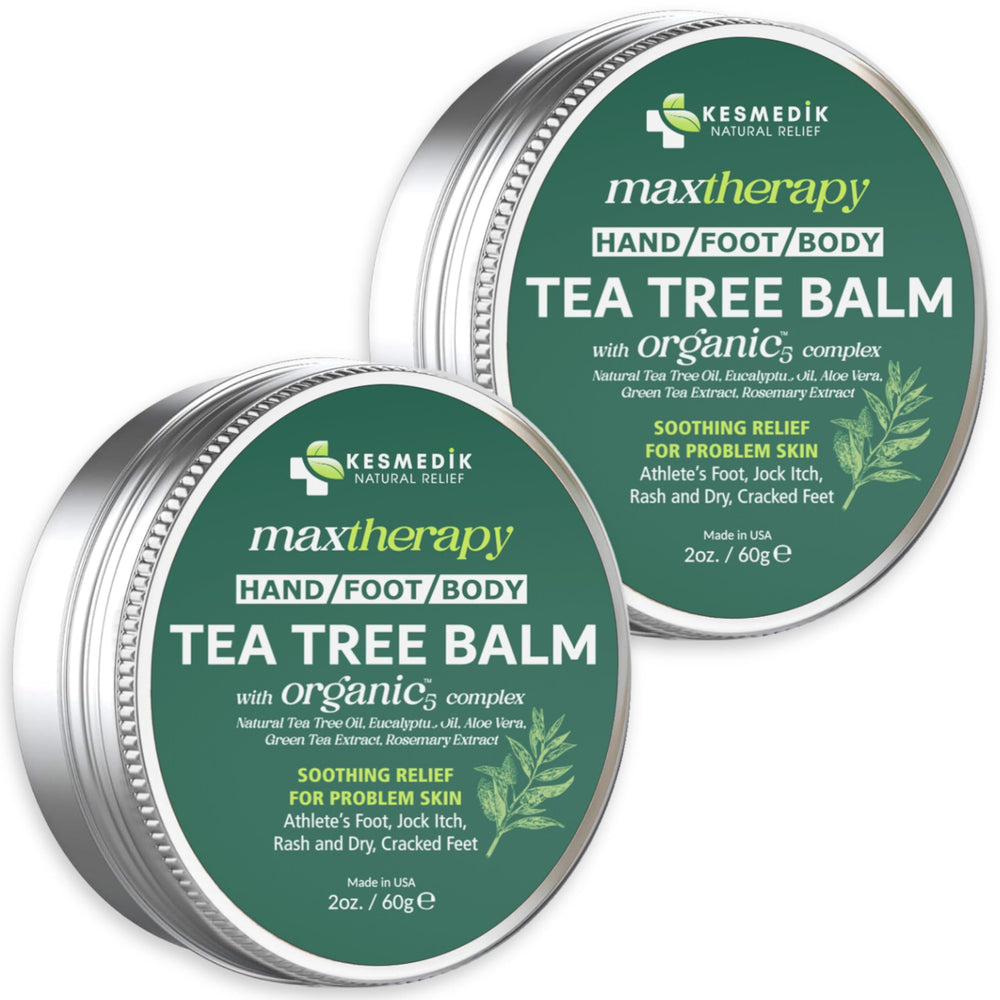 KESMEDIK bálsamo MaxTherapy con aceite de árbol de té en envase práctico para uso diario