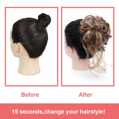 KETHBE cabello sintético de alta calidad que imita el aspecto natural y fluye al moverse.